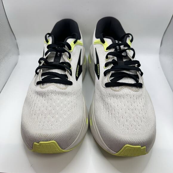 Brooks Ghost Max Running Shoes Mens Size 12 Gray Black Lime Sneakers 1104061D071 main image 4